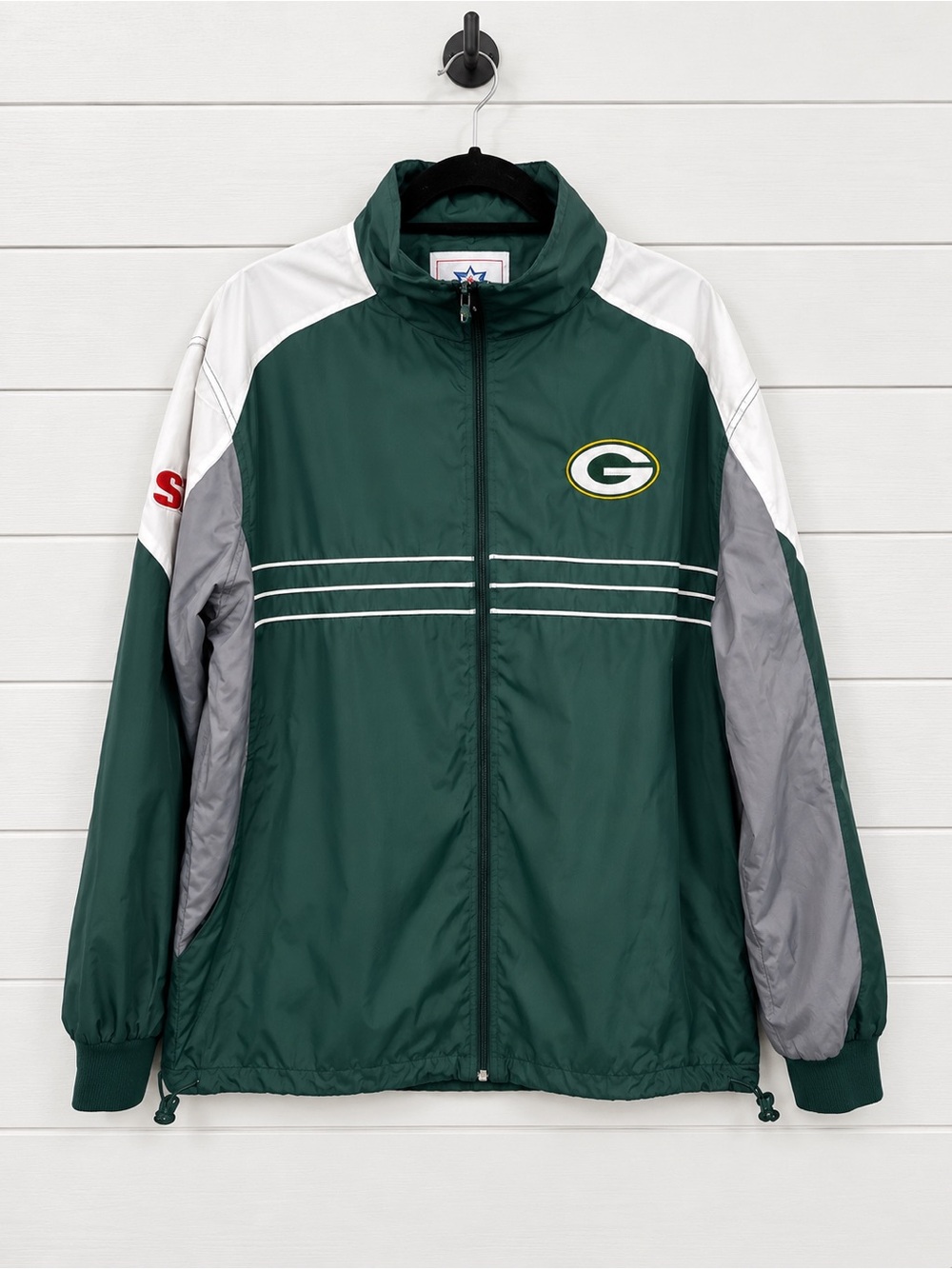 Vintage NFL Green Bay Packers Windbreaker